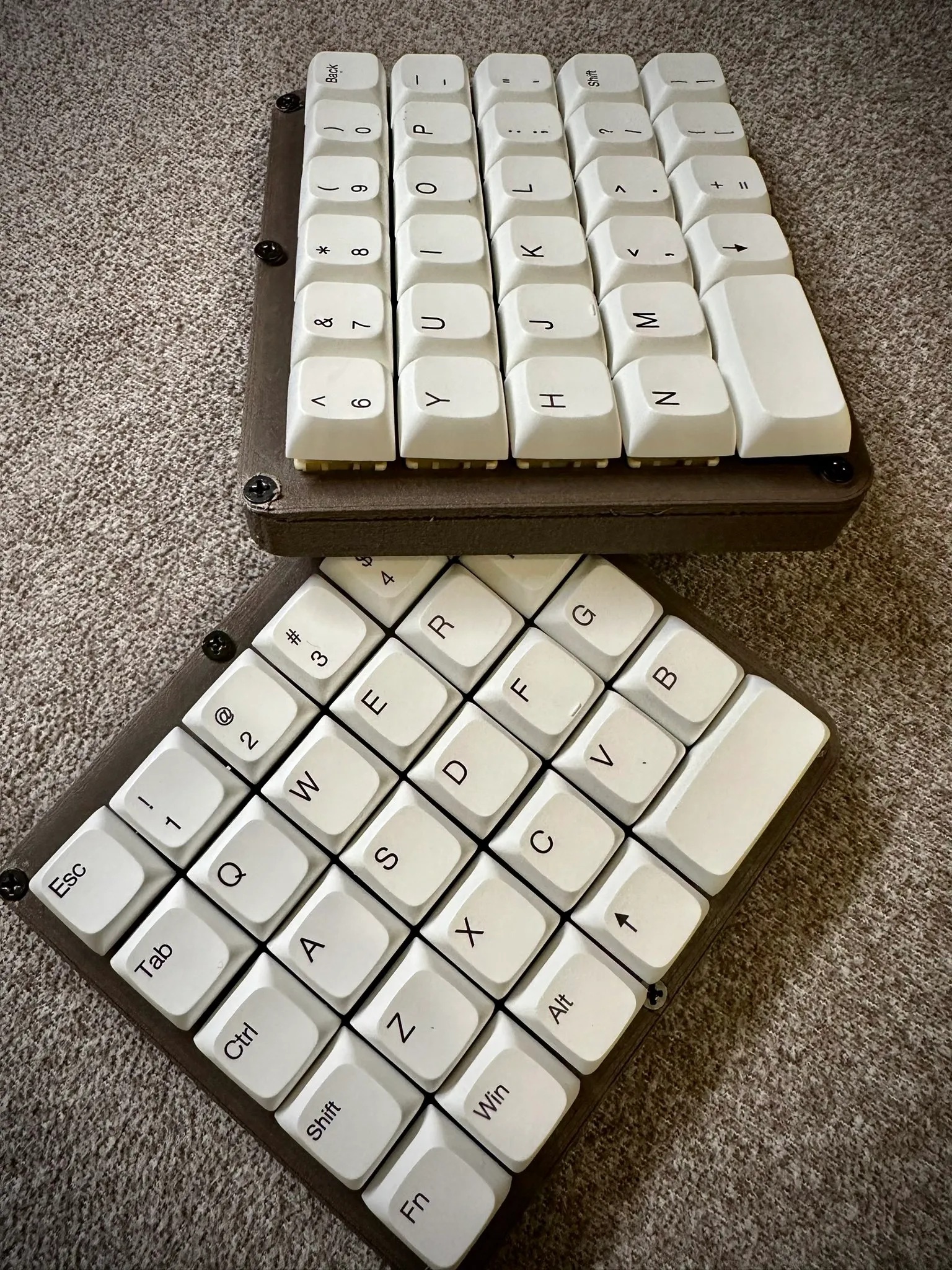 Nyquist キーボードと 3D プリントケース